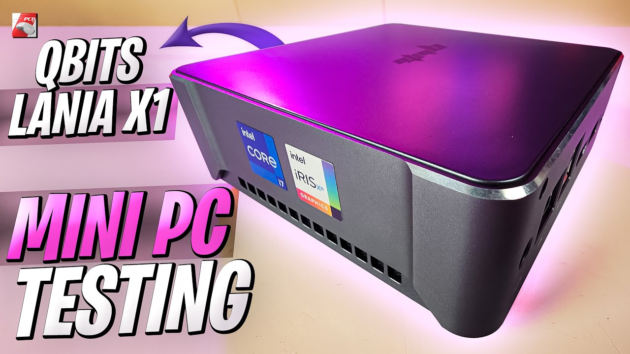 Qbits Lania X1 | Mini PC Testing & Review