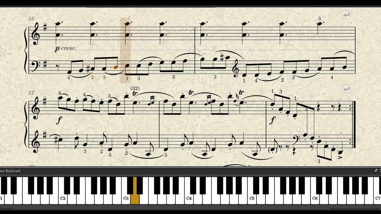 Keyboard Sonata in G major, L. 387 / K. 14 – Domenico Scarlatti (1685–1757)