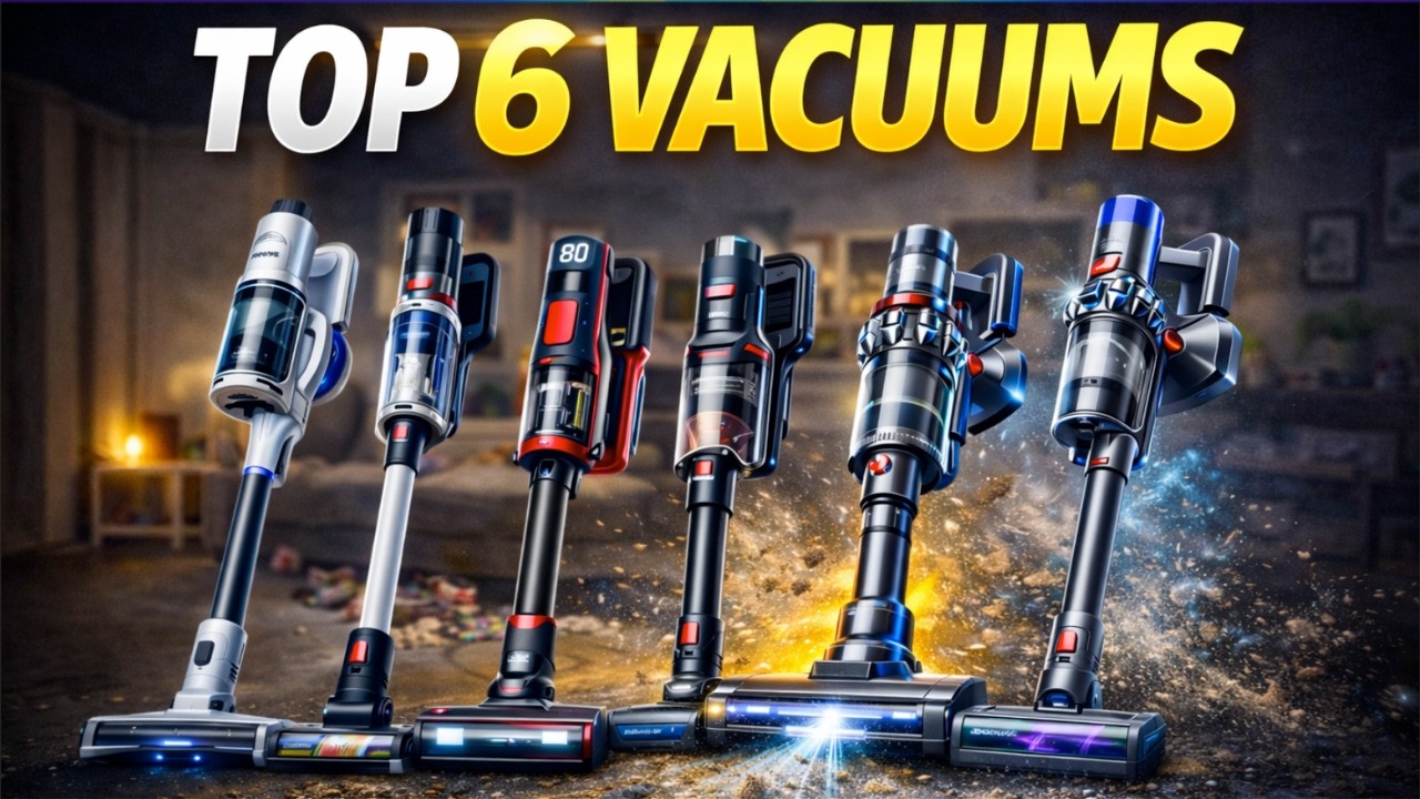 Top 6 Best Cordless Vacuums for Small Apartments 2025 🏠 Powerful, Lightweight & Pet Hair Tested!