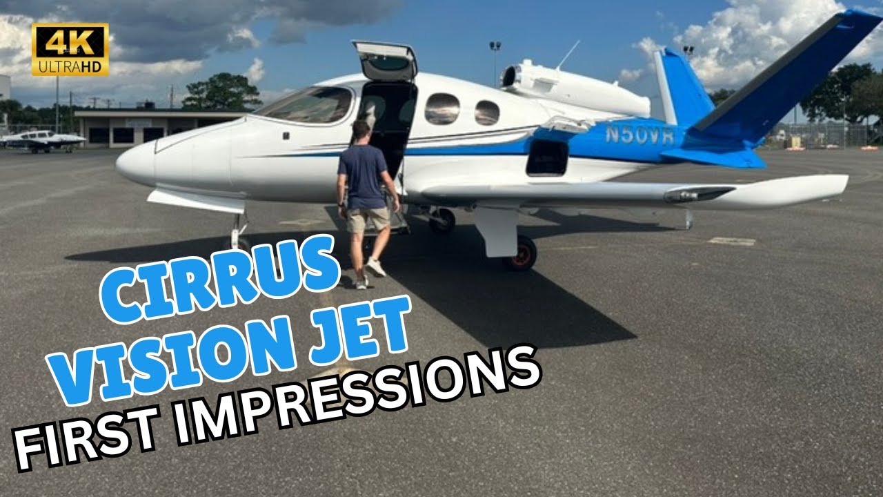 Cirrus Vision Jet ПОЛНЫЙ ПОЛЁТ! Летим к пляжам Флориды на SF50!