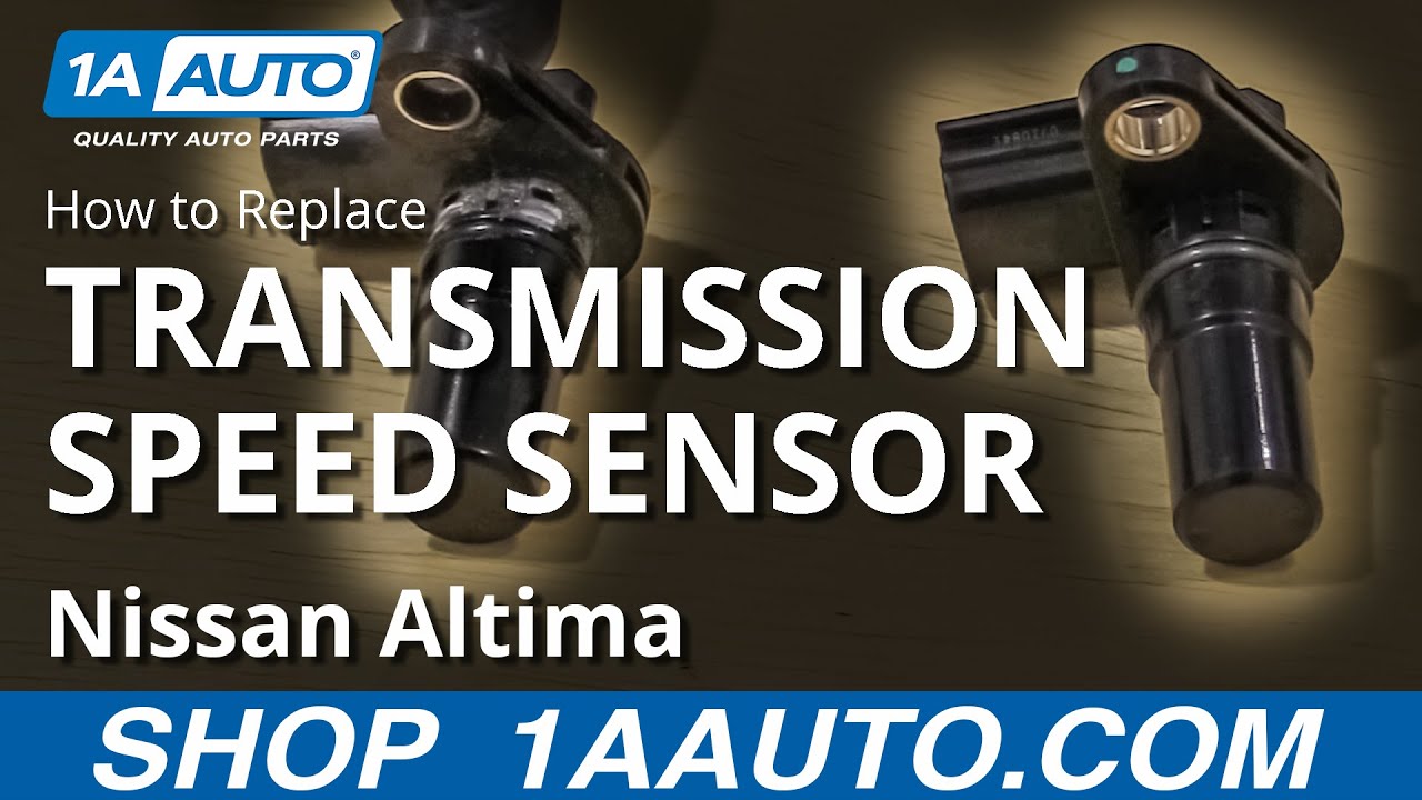 How to Replace Transmission Speed Sensor 06-12 Nissan Altima