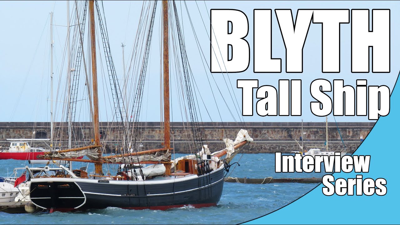 Interviewing Blyth Tall Ship Skipper, Susan Gebbels, about the Baltic Trader, Williams II