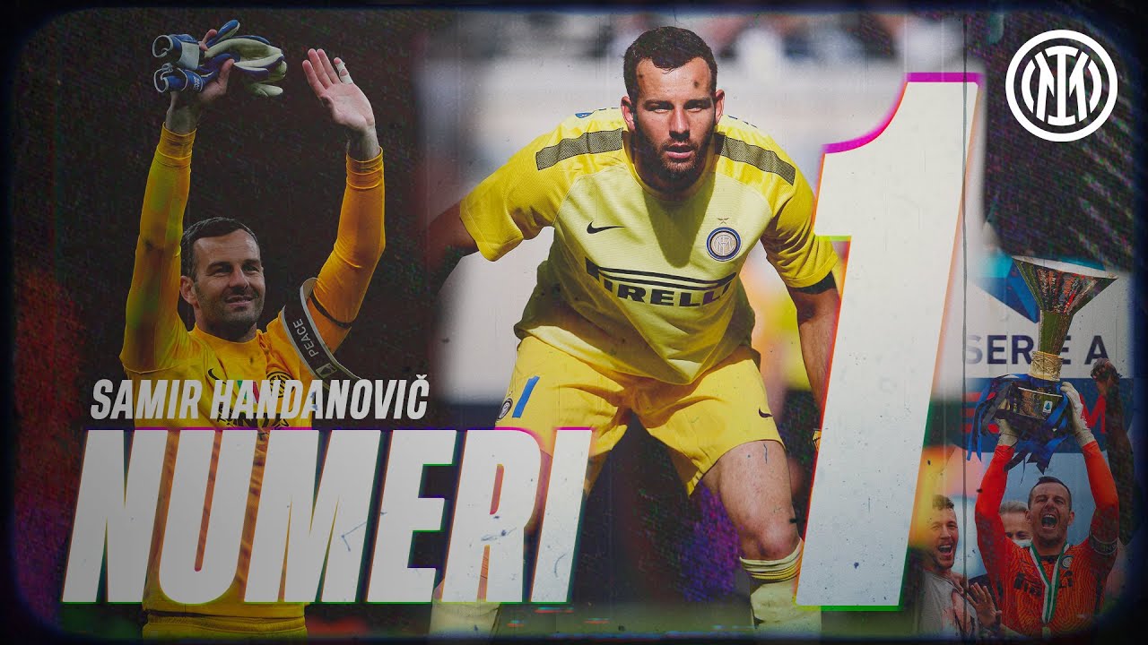 SAMIR HANDANOVIC 🧤✨ | NUMERI 1 🖤💙