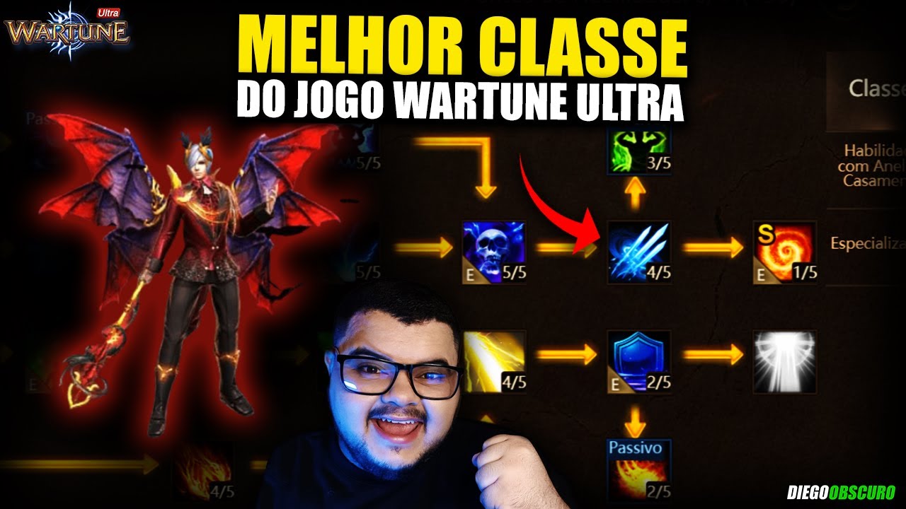 Habilidades do Mago: Virou a Melhor Classe do Jogo no Wartune Ultra!