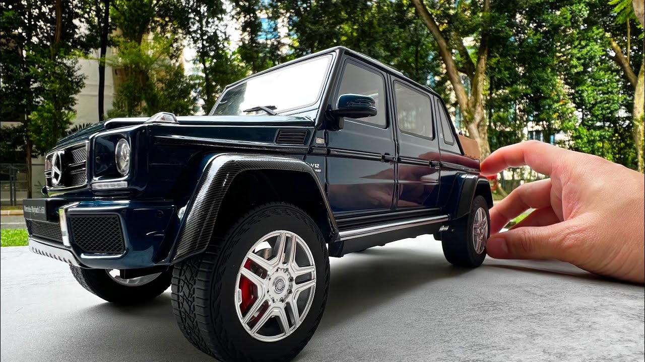 Unboxing Realistic Mercedes Maybach G650 | 1/18 Scale Model | Diecast Show