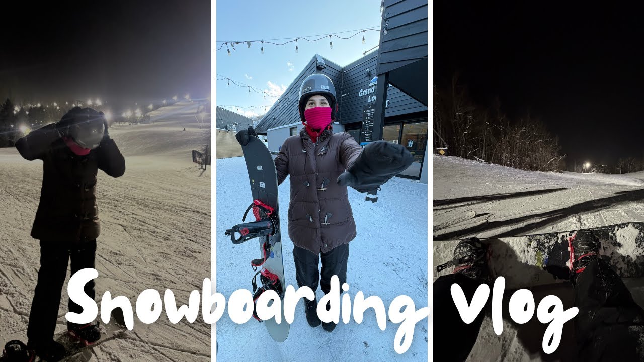 Spend The Day With Me SNOWBOARDING!