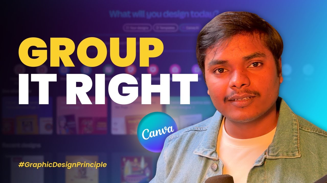 Proximity in Graphic Design Explained | Graphic Design Principles | Canva Complete Mastery Course