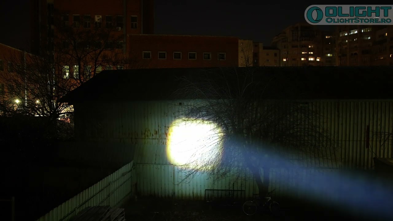 Lanterna Puternica Olight Archer - Test noapte