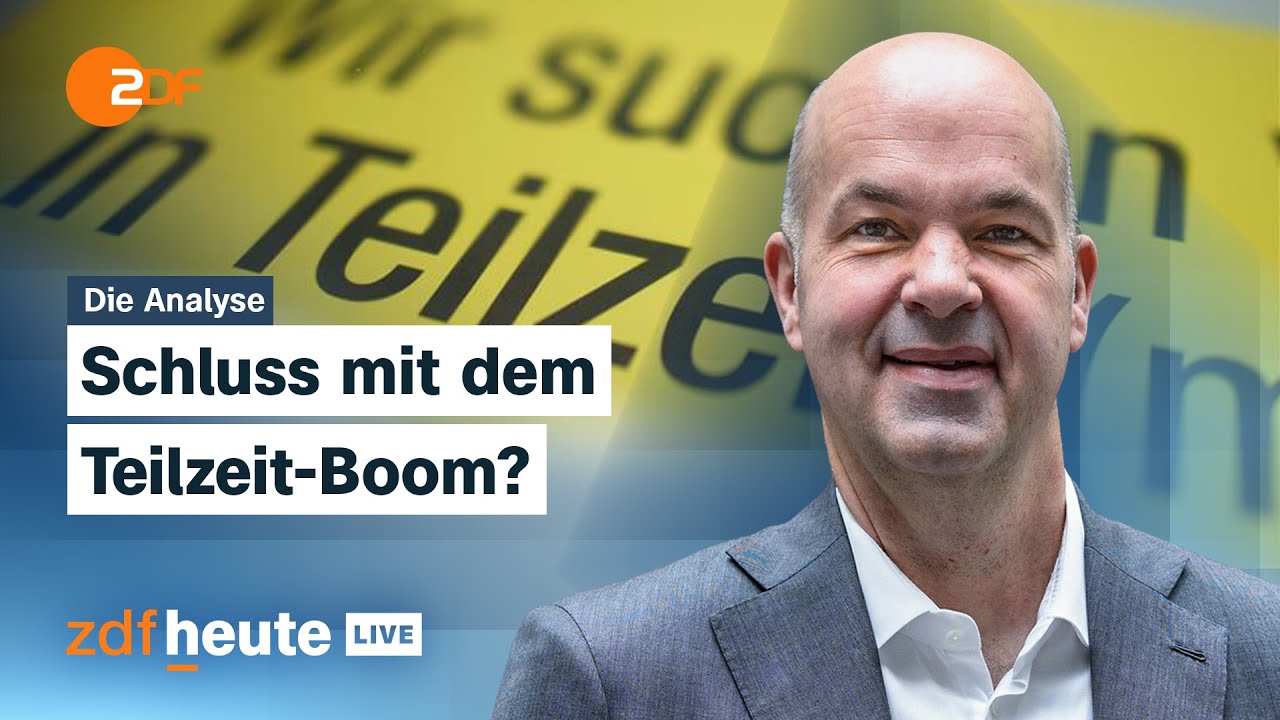 Politiker der CDU wollen Recht auf Teilzeit beschränken: Was das bedeuten würde | ZDFheute live