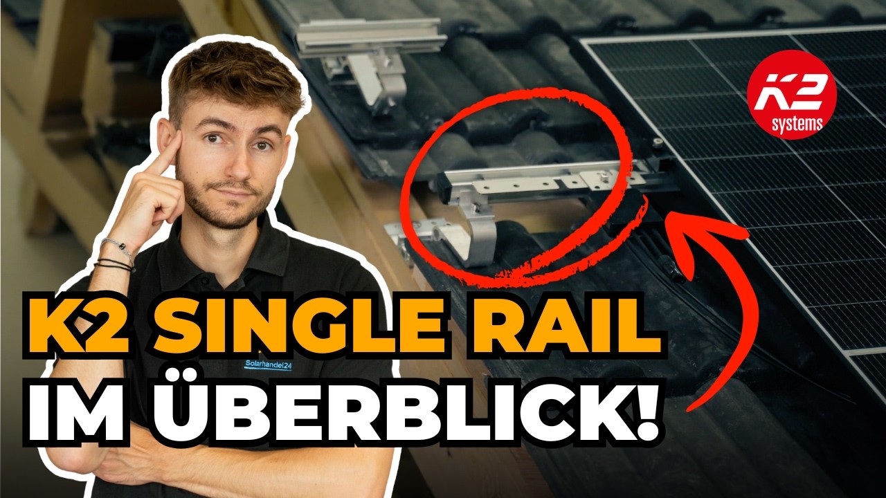 K2 SingleRail Montagesystem LIVE am Schrägdach erklärt | Vor Ort bei K2 Systems