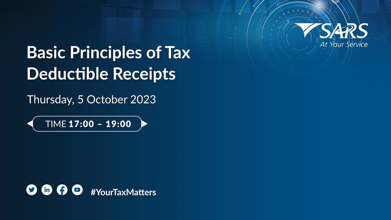 Basic Principles of Tax Deductible Receipts