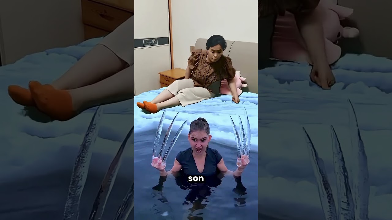 La Bruja De La Nieve Vino A La Cama De Mamá 😱😳