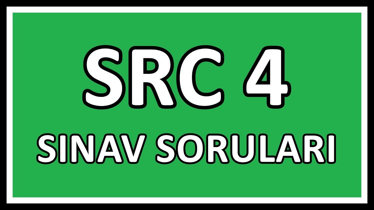 SRC 4 Belgesinde Sorulan Sorular  ( Panelvan , Kamyon , Çekici ) - 1