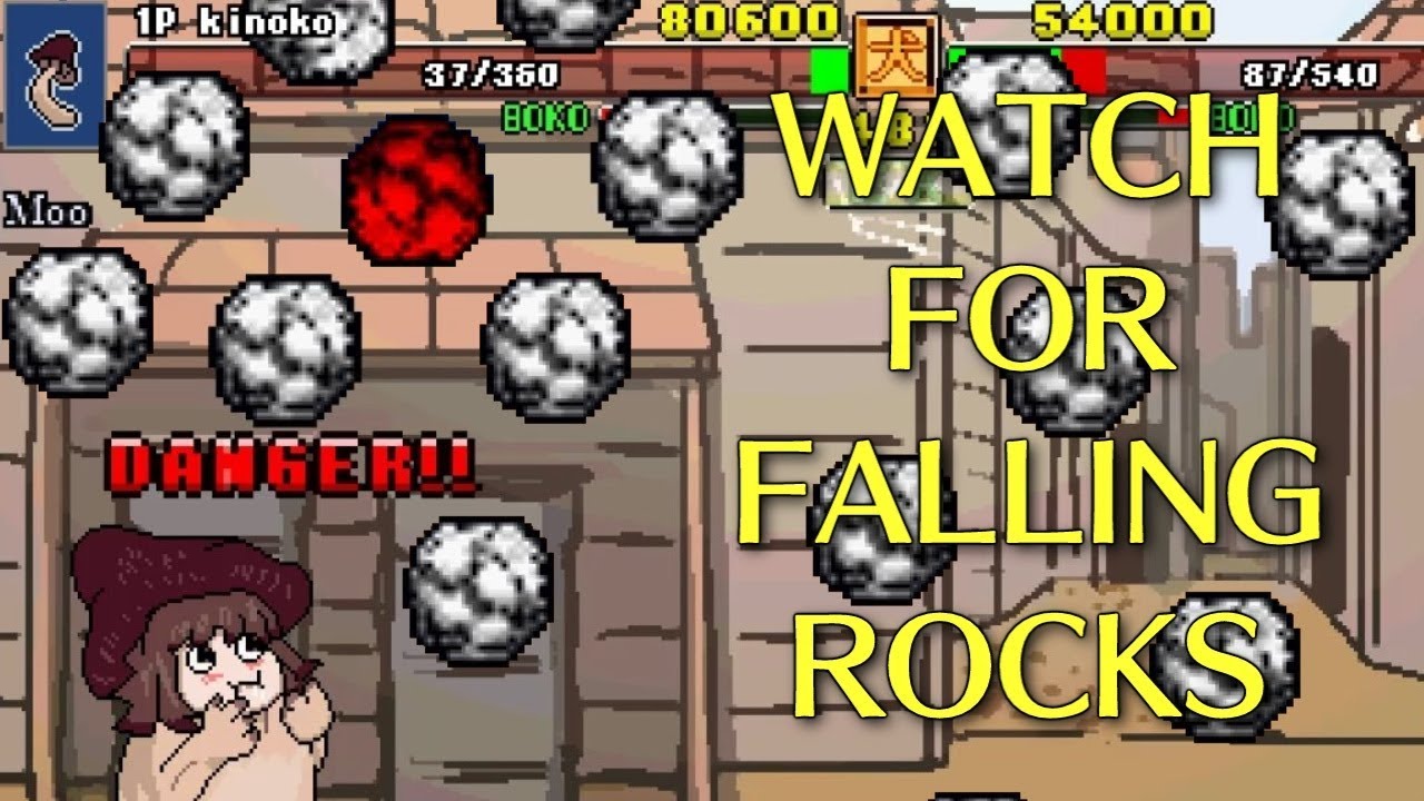 WATCH FOR FALLING ROCKS