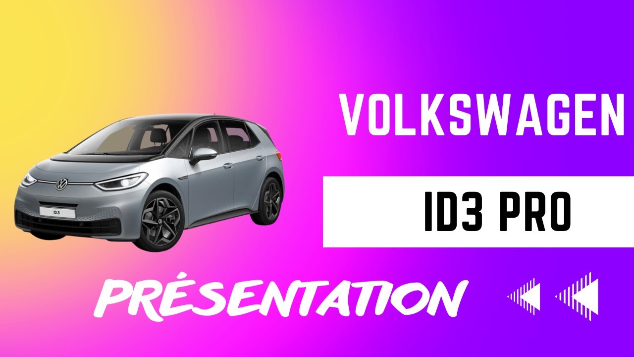 Volkswagen ID3 : Présentation ID3 