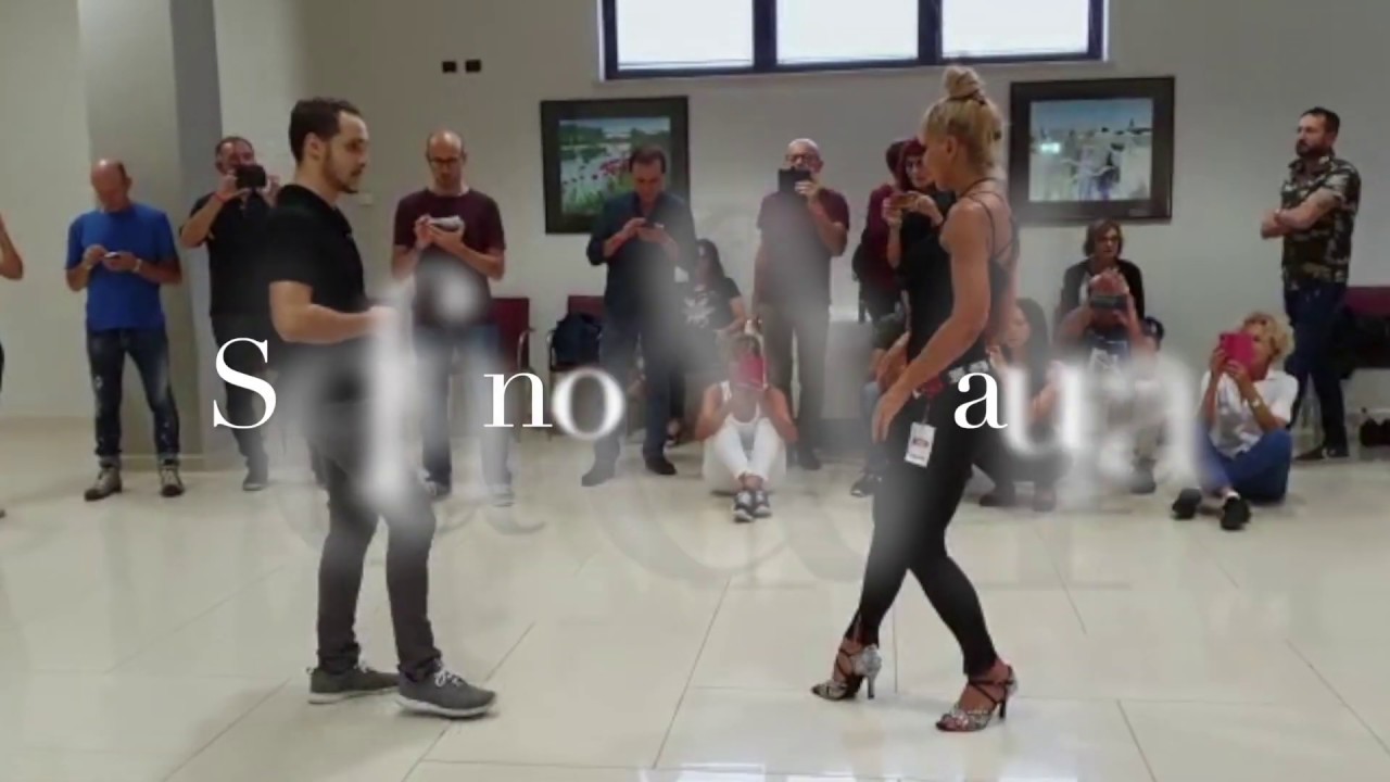 Maura Bailarina e Stefano Montanari impro after stage Kizomba Arena Festival 2019