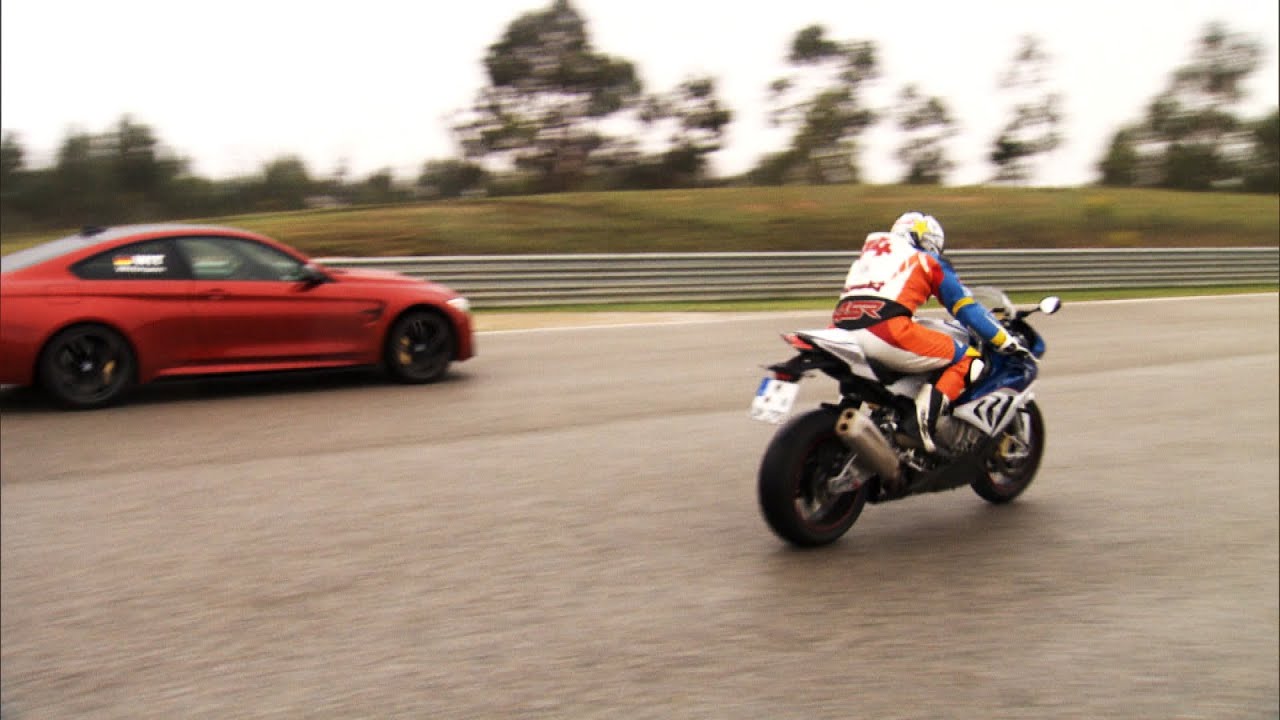 BMW S 1000 RR vs. BMW M4 - GRIP - Folge 309 - RTL2