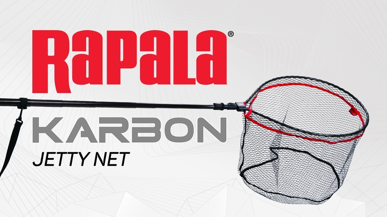 Обзор подсачека Rapala Karbon Jetty Net