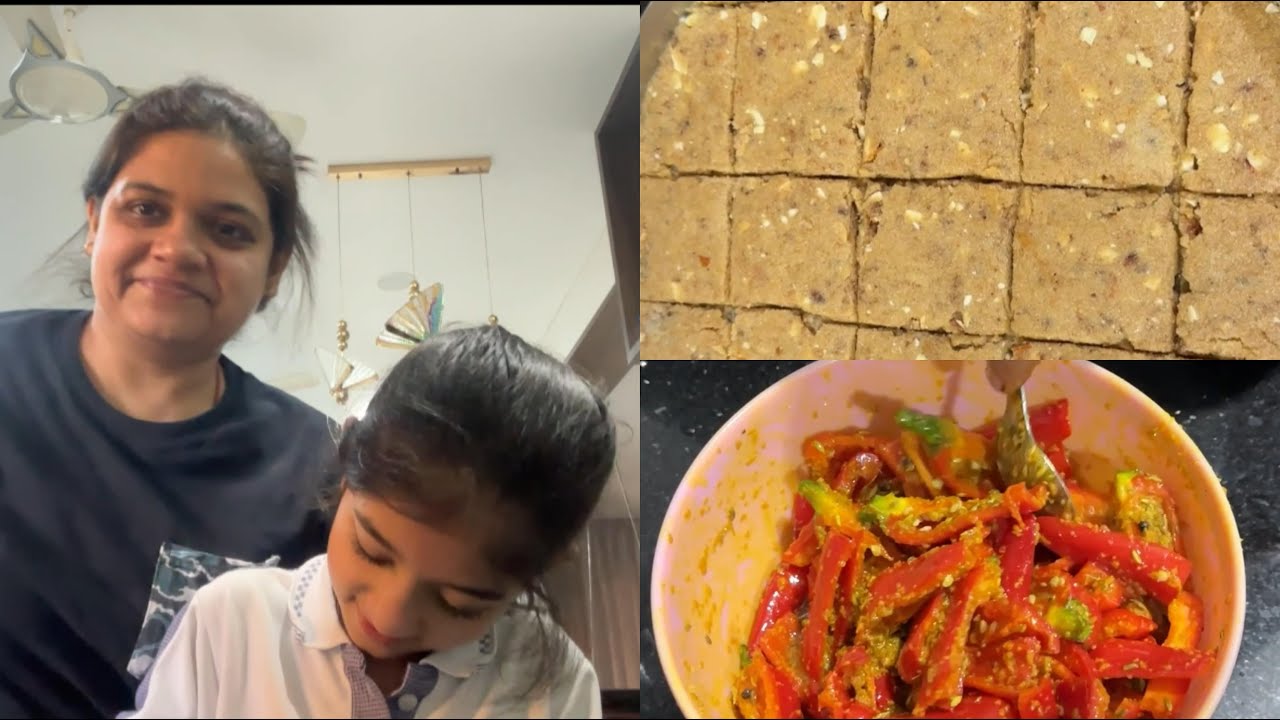 મેથીયા મરચા🌶️,ઈટાલીયન સુખડી😂,દીવા ની કેક 🥮🤣