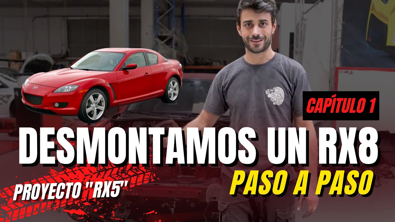 DESMONTAMOS UN RX8 ¿Montamos un Wankel en un MX5? 🥵🔥 PARTE 1 - PROYECTO 