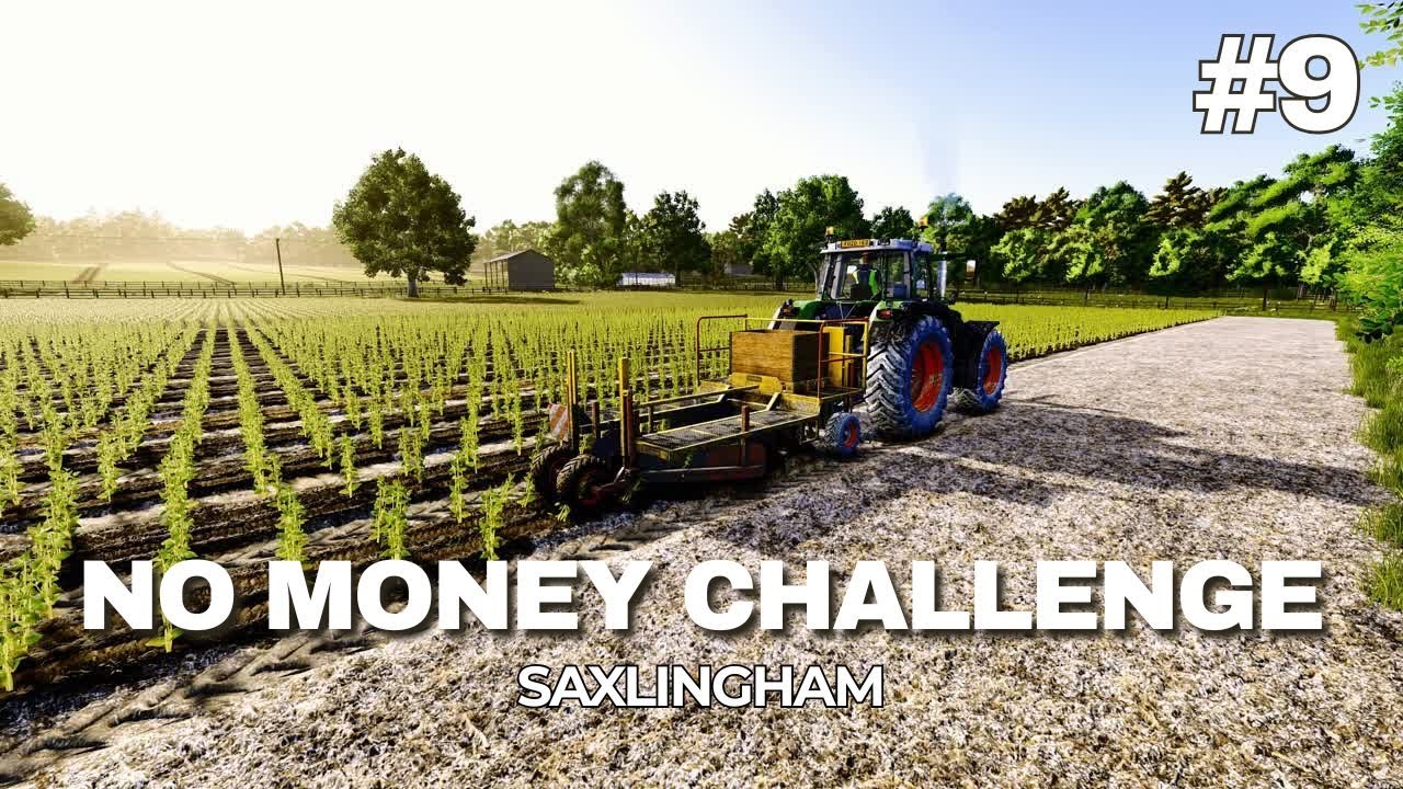 PLANTING OUR FIRST CASH CROP | Saxlingham FS25 Timelapse Ep 9 Ultra Settings 