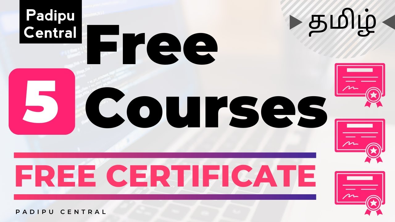 5 Free Certificate Courses 2023 [NEW]