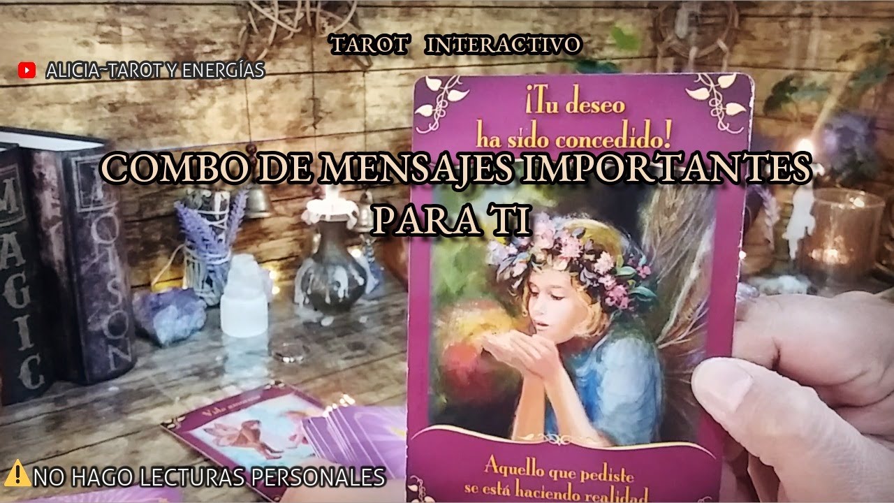 ✨Hay un Combo de Mensajes Importantes para Ti 💌 Recíbelos❣️Tarot Interactivo✨