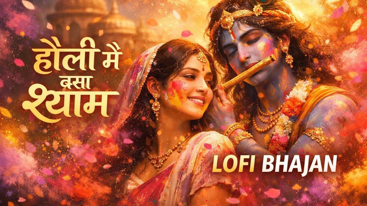Radha Krishna Holy Bhajan 🙏 | Shree Radhe Krishna Bhakti Song | Peaceful Devotional #shorts