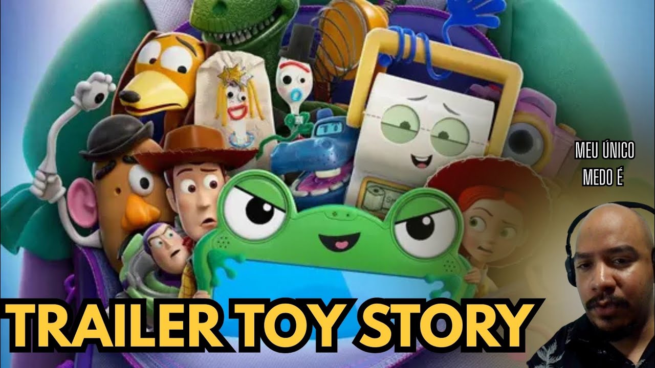 ​O detalhe BIZARRO no trailer de Toy Story 5 que ninguém viu! (React)