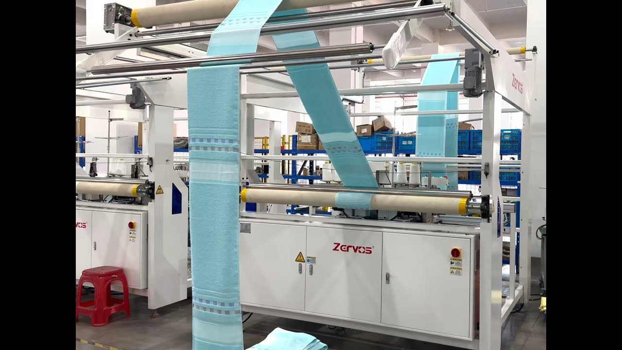 Automatic Terry towel length hemming machine ZWS-82209