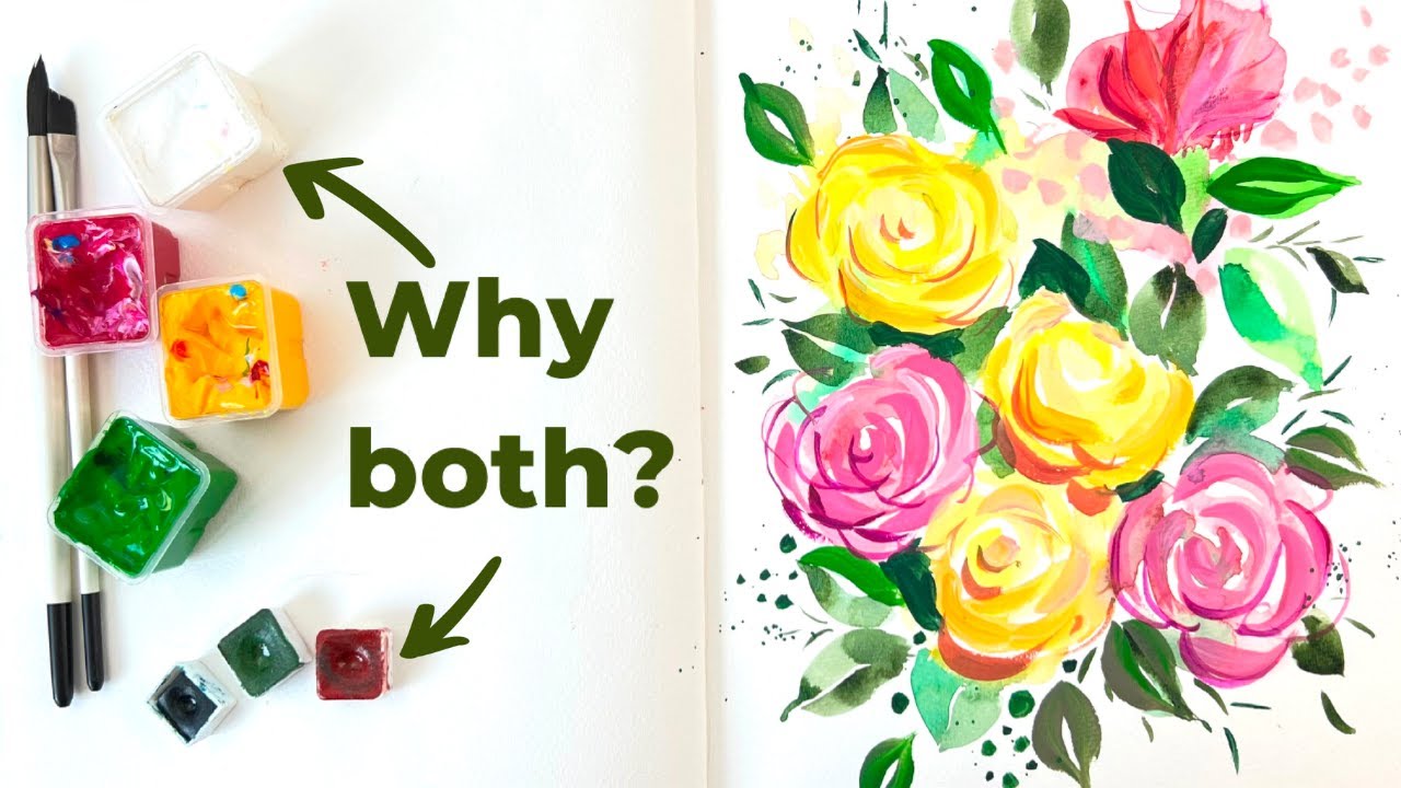 This Simple Hack Changes Gouache and Watercolor Painting
