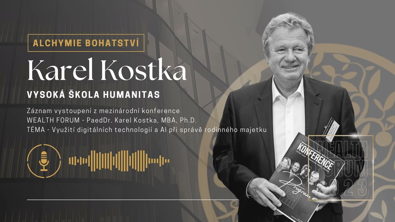 Karel Kostka: Využití AI při správě rodinného majetku