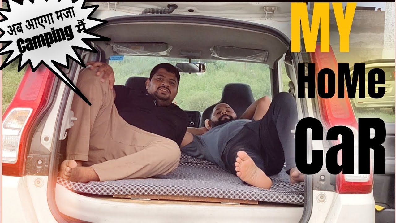 CaR mai BED SETUP ! 5 minutes mai ! सबसे सस्ते price mai ! Maruti WagonR 