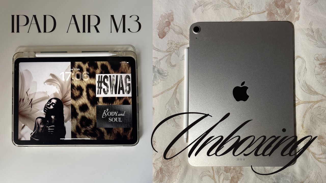 iPad Air M3 11” (128 GB) + Apple Pencil Pro unboxing 2026 | by cinti💋 
