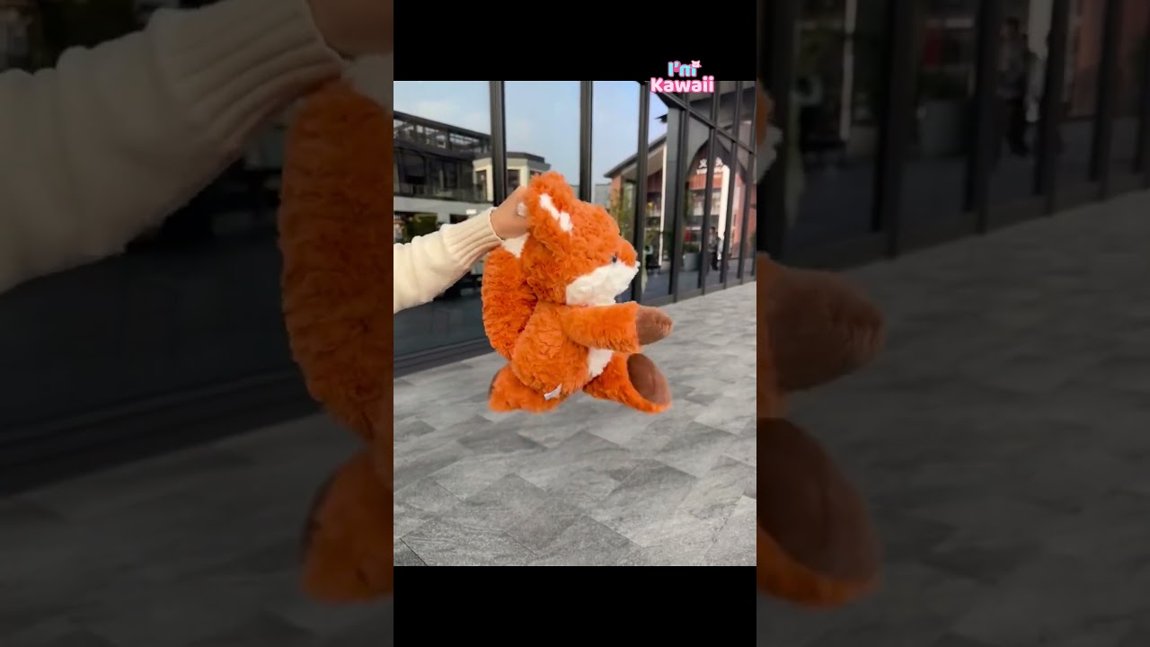 A Cute Fox Plush - I'm kawaii#cute #animals #plush