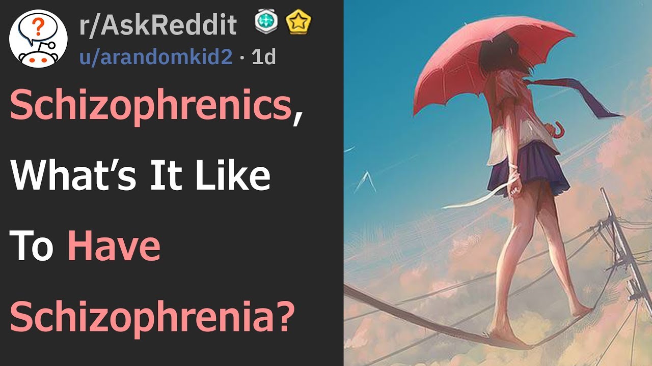 Schizophrenics, What Is It Like To Have Schizophrenia? (r/AskReddit)
