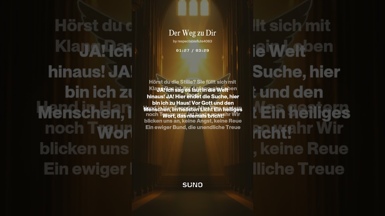 Der Weg zu Dir