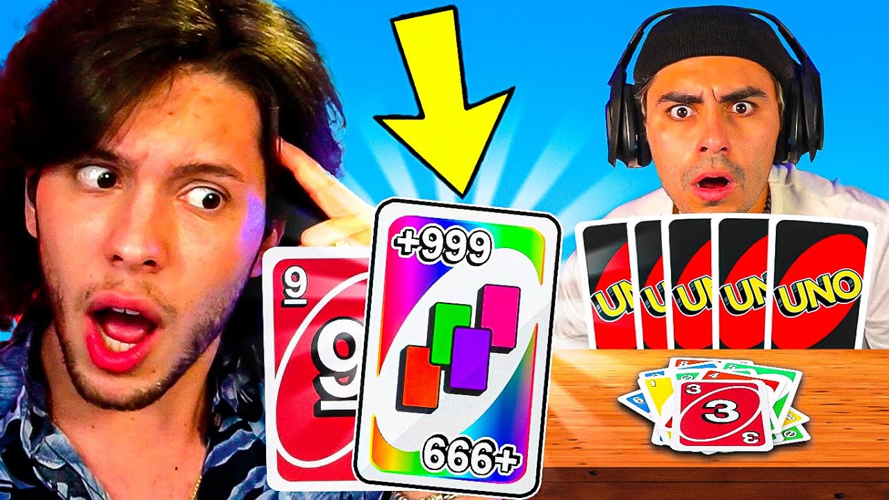 COM ESSA CARTA EU GANHEI O JOGO!! (Uno)