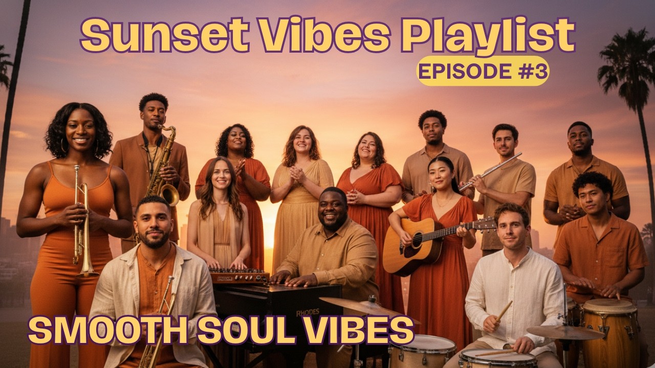 SMOOTH SOUL JAMS #3 - MELLOW FUNK & SOUL | SUNSET VIBES PLAYLIST