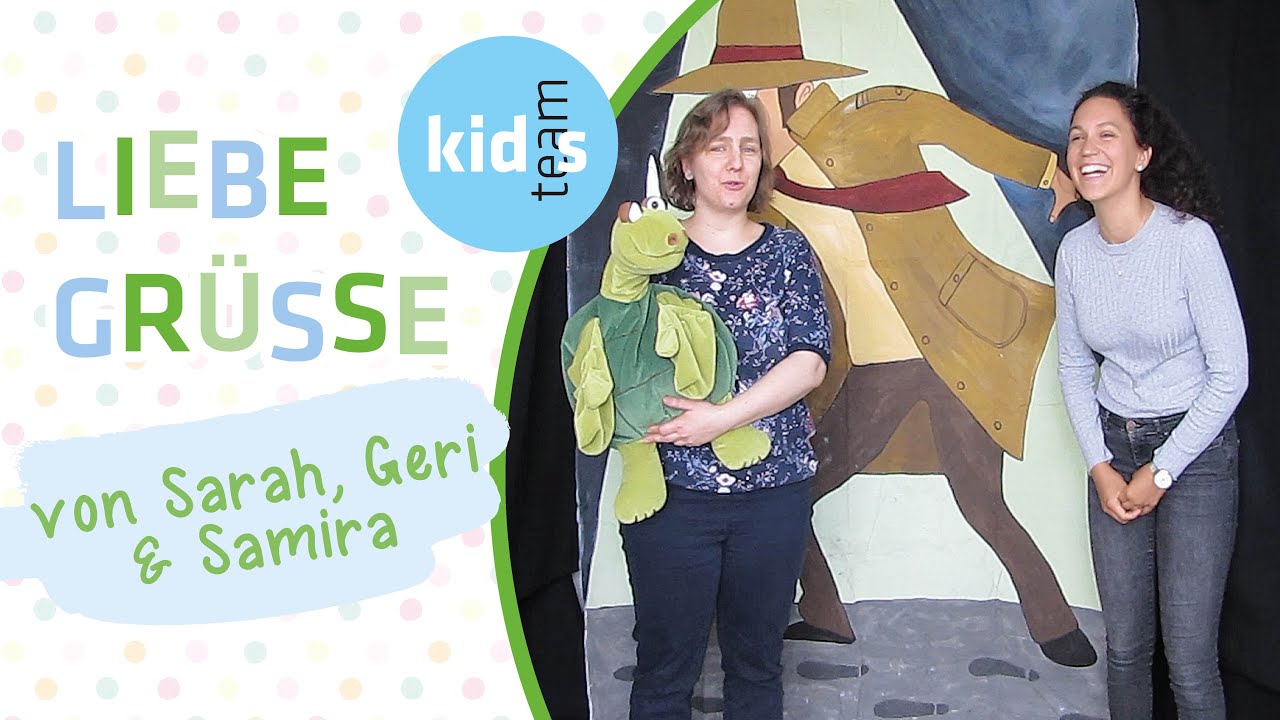 Liebe Grüße von Geri, Sarah & Samira!