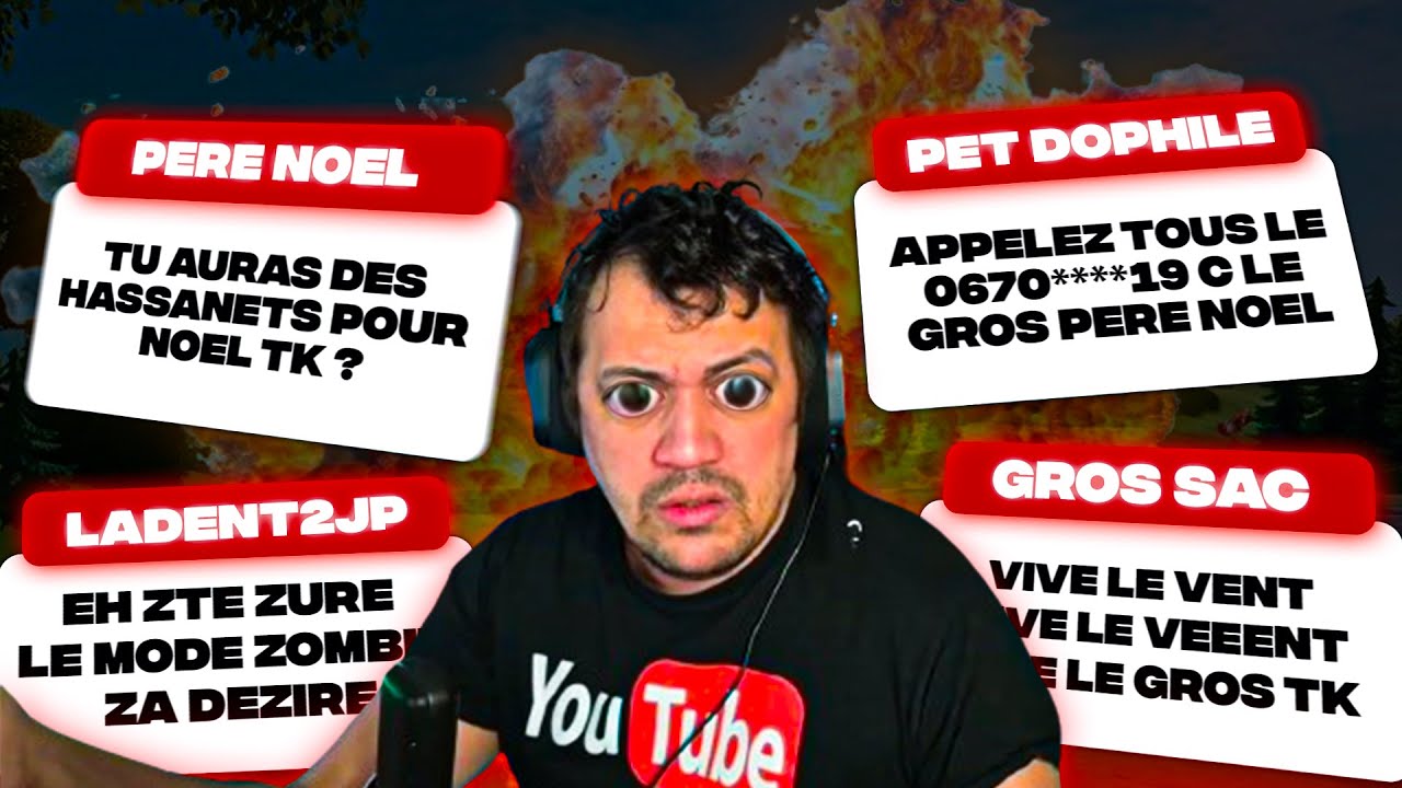 TK78 SE FAIT TROLL PAR LES DONS POUR NOEL 🤬 (SON NUMERO A LEAK 🤯) - Best of TheKairi78
