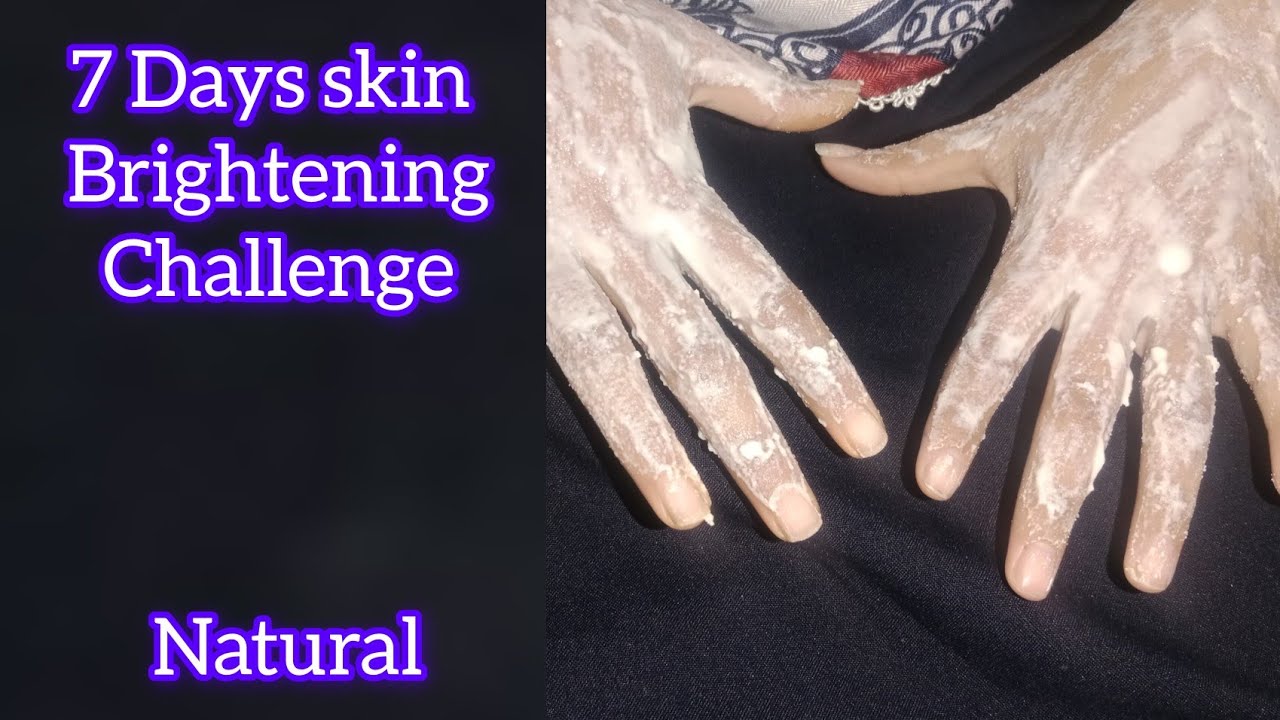 7 Days skin brightening challenge✨(Day first)