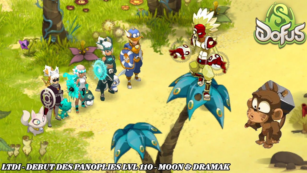 🌍 TOUR DU MONDE : DRAMAK 🎭 & MOON 🐒 | LTDI | DOFUS 3