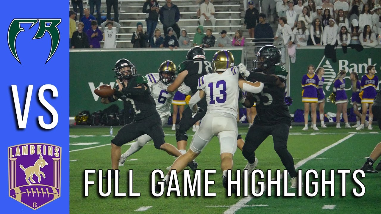 Fossil Ridge vs  Fort Collins |Game Highlights and Postgame report | Sept. 30, 2022