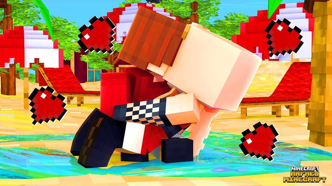 VAMPIRA se AFOGOU na PRAIA e SALVEI ela no Minecraft