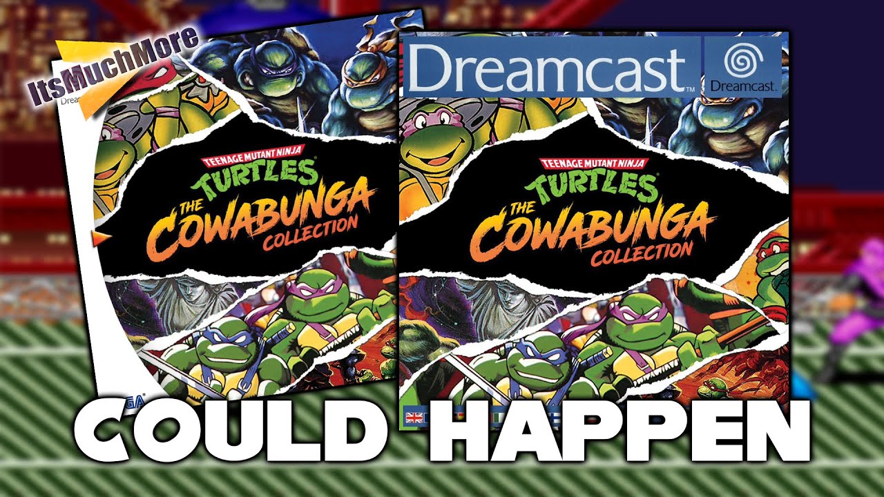 TMNT Cowabunga Collection for the Sega Dreamcast ?!