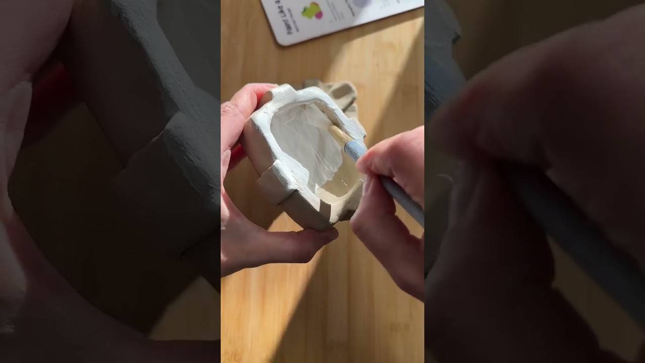 Pott'd: Air dry clay pottery Christmas trinket dish 🎁