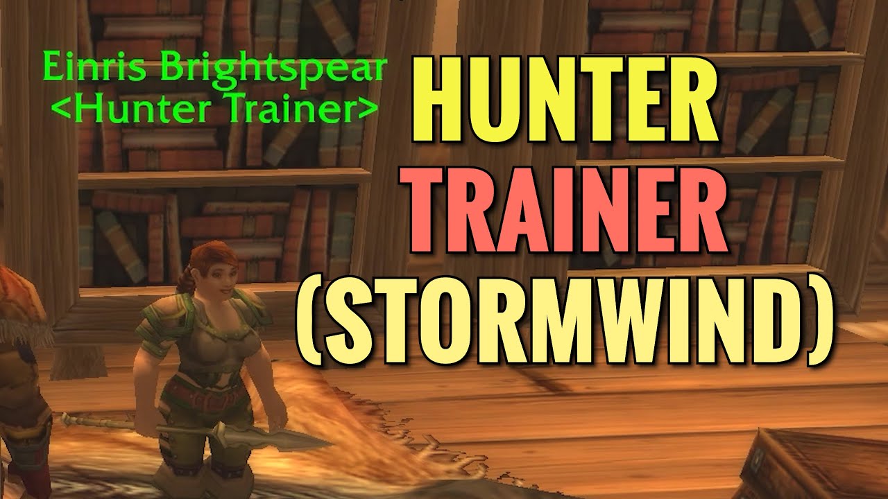 Stormwind Hunter Trainer (WoW Classic)