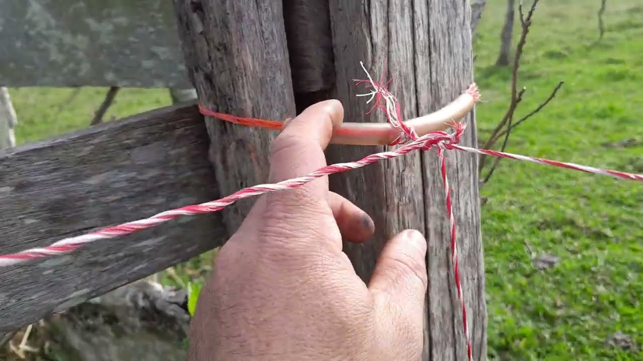 Cerca eletrica rural