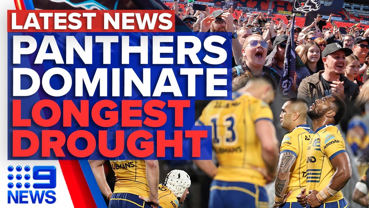 Panthers celebrate back-to-back premierships, Eels determined for NRL comeback | 9 News Australia